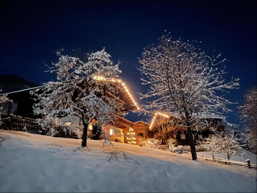 Villa Vordersattlegghofhütte Hüttau Exterior foto