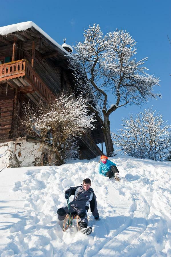 Villa Vordersattlegghofhütte Hüttau Exterior foto